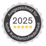 Siegel Kundenzufriedenheit 2025